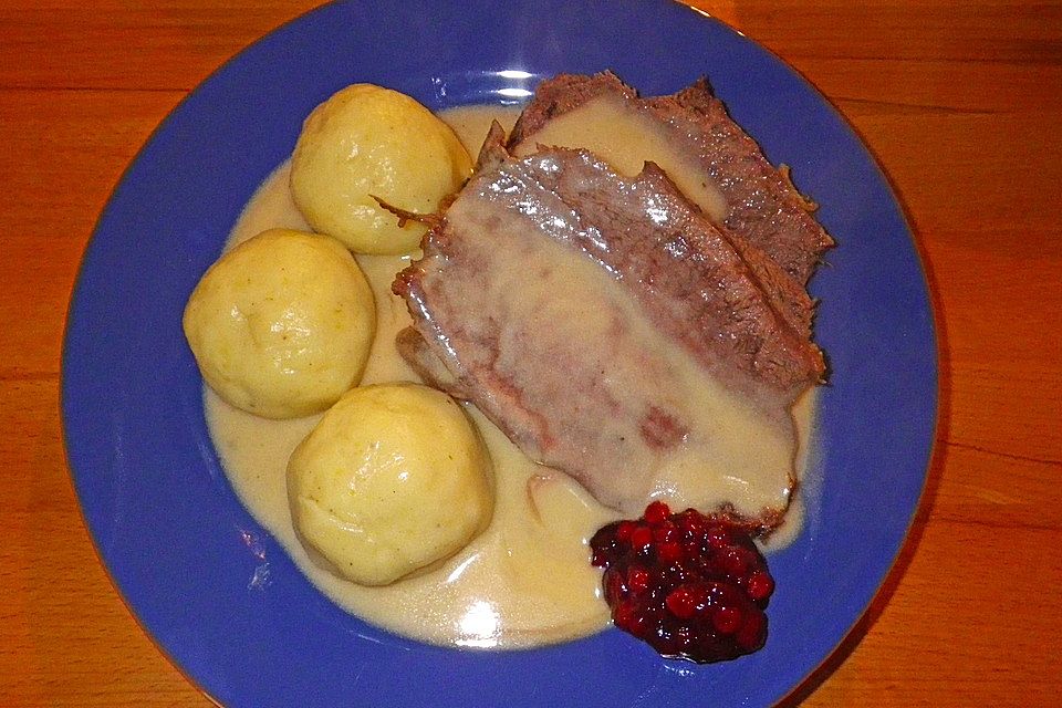 Svickova (böhmischer Rinderbraten)