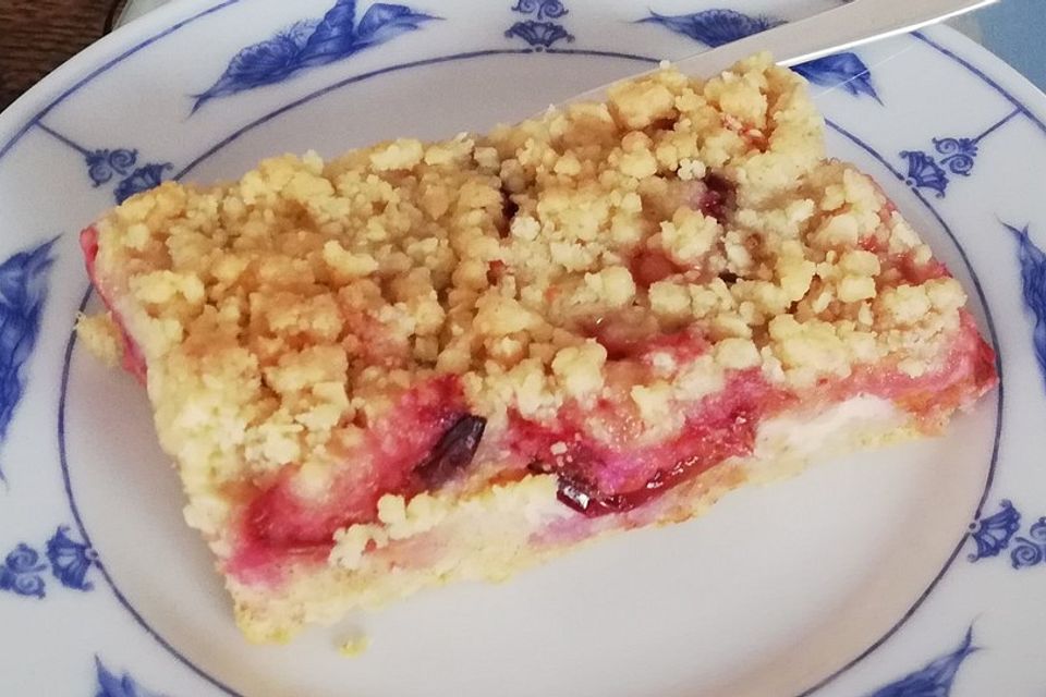 Zwetschgenkuchen mit Streusel