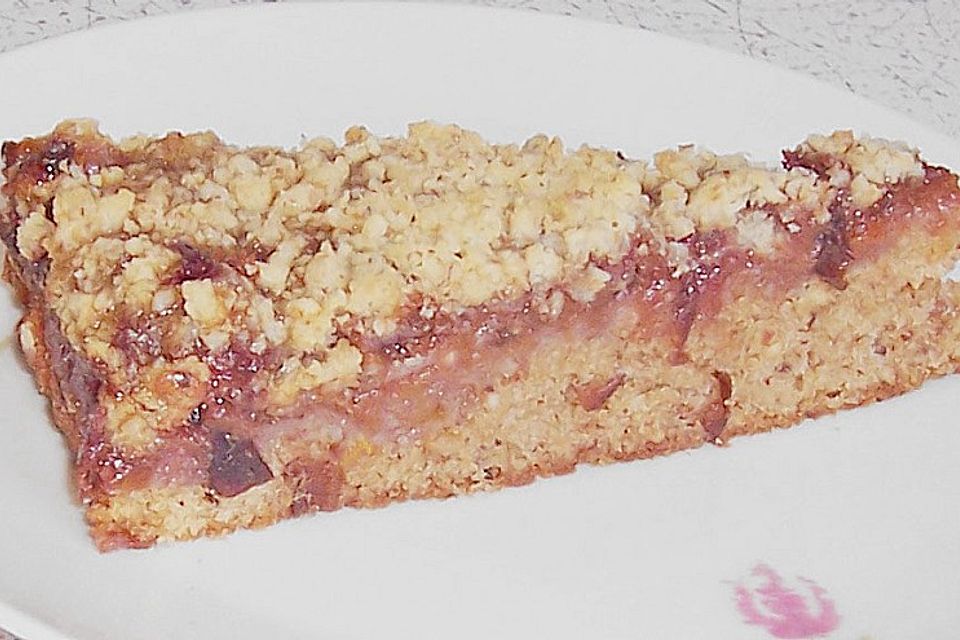 Zwetschgenkuchen mit Streusel