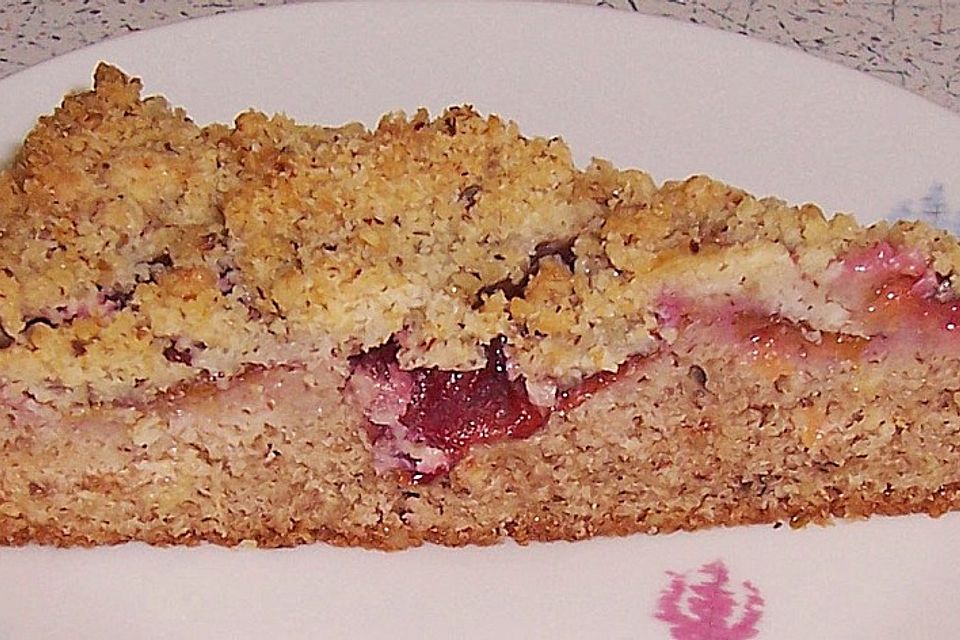 Zwetschgenkuchen mit Streusel