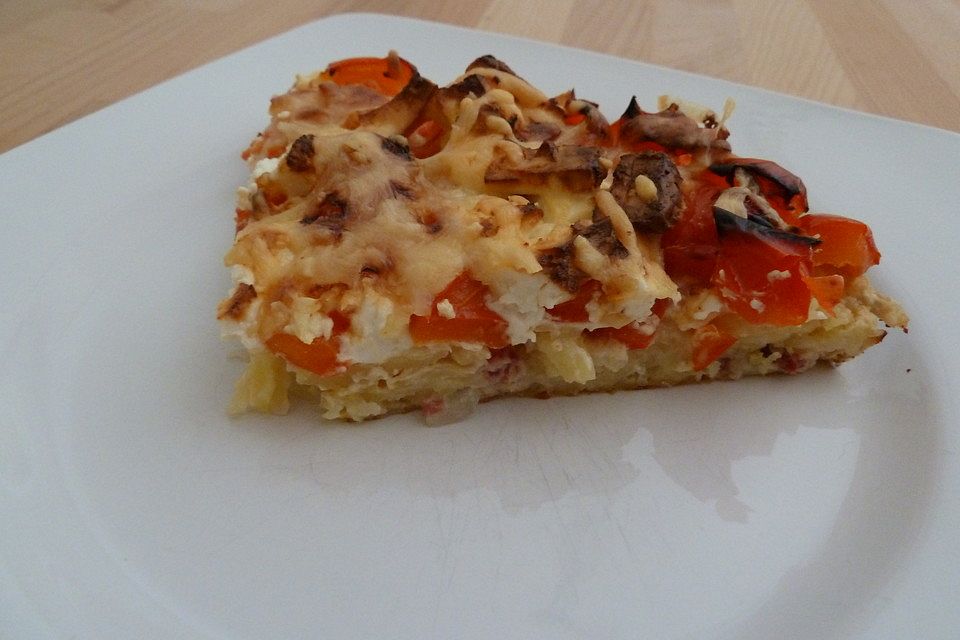 Pikanter Kartoffelkuchen