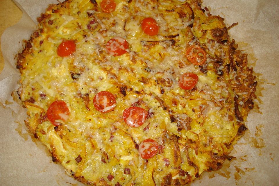 Pikanter Kartoffelkuchen