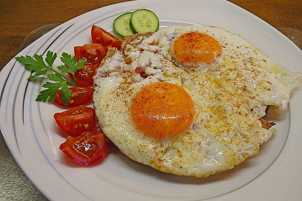 Spiegelei - Brot