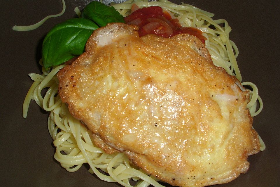 Mediterrane Parmesanschnitzel