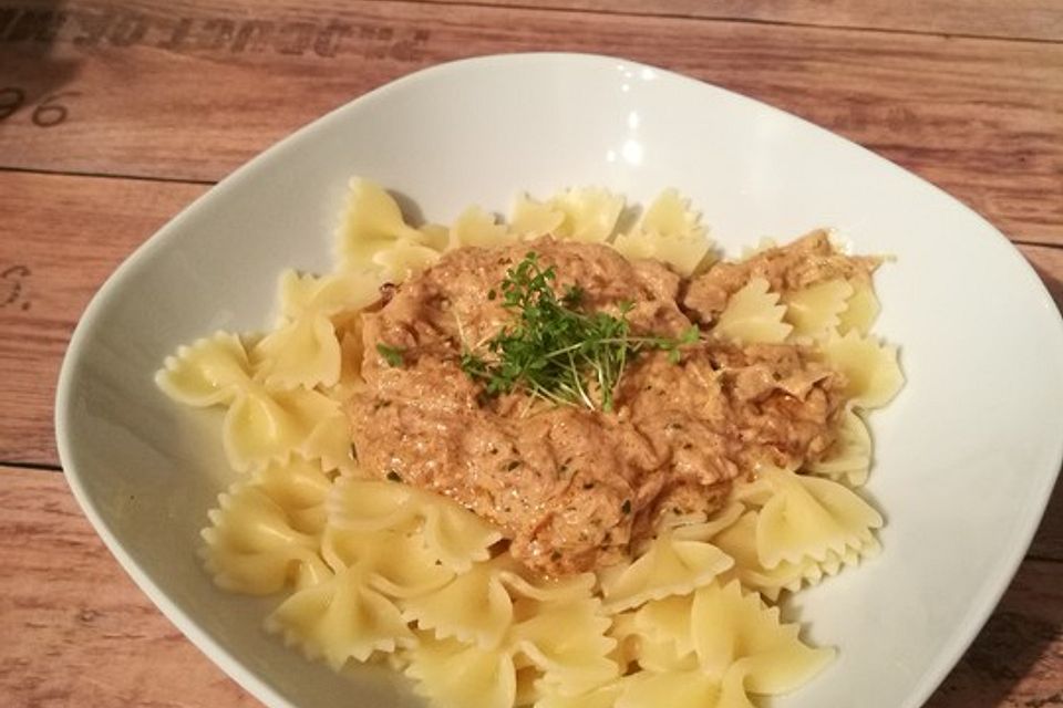 Thunfisch - Schmand - Pasta