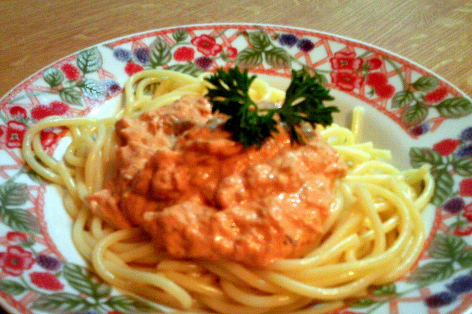 Thunfisch - Schmand - Pasta