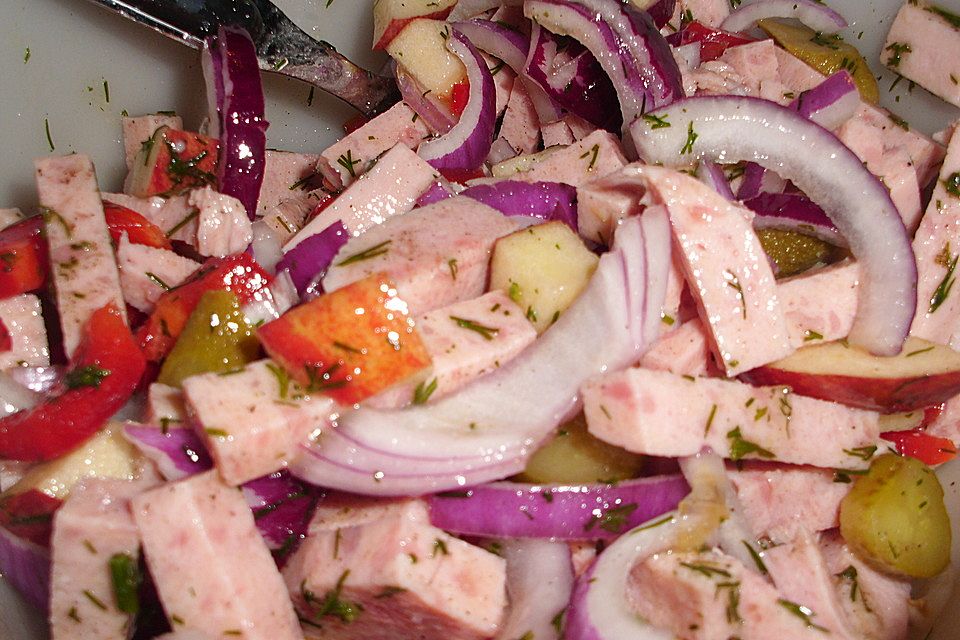 Sommer-Wurstsalat