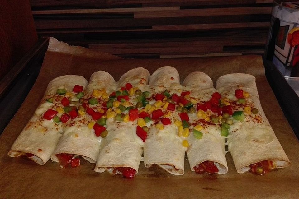 Mexikanische Burritos