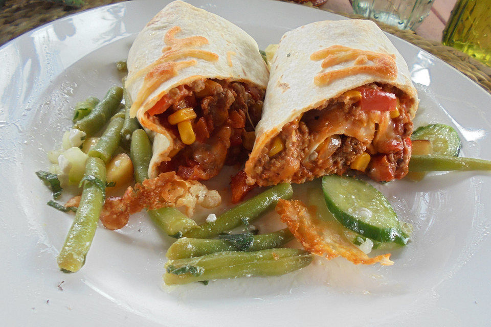 Mexikanische Burritos