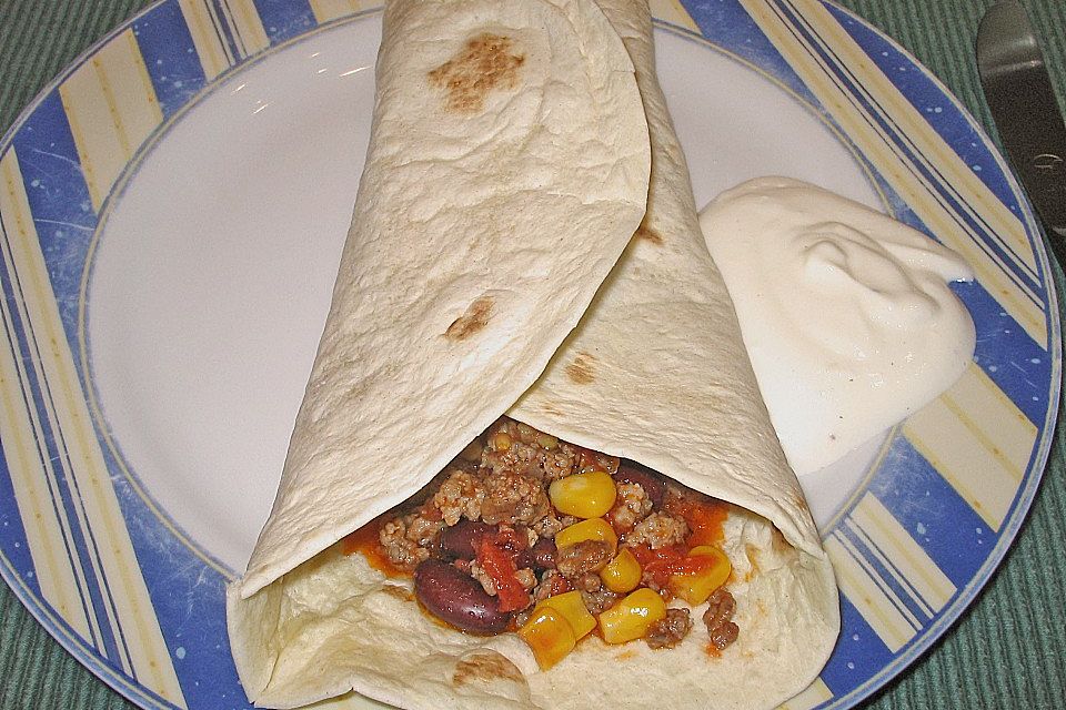 Mexikanische Burritos