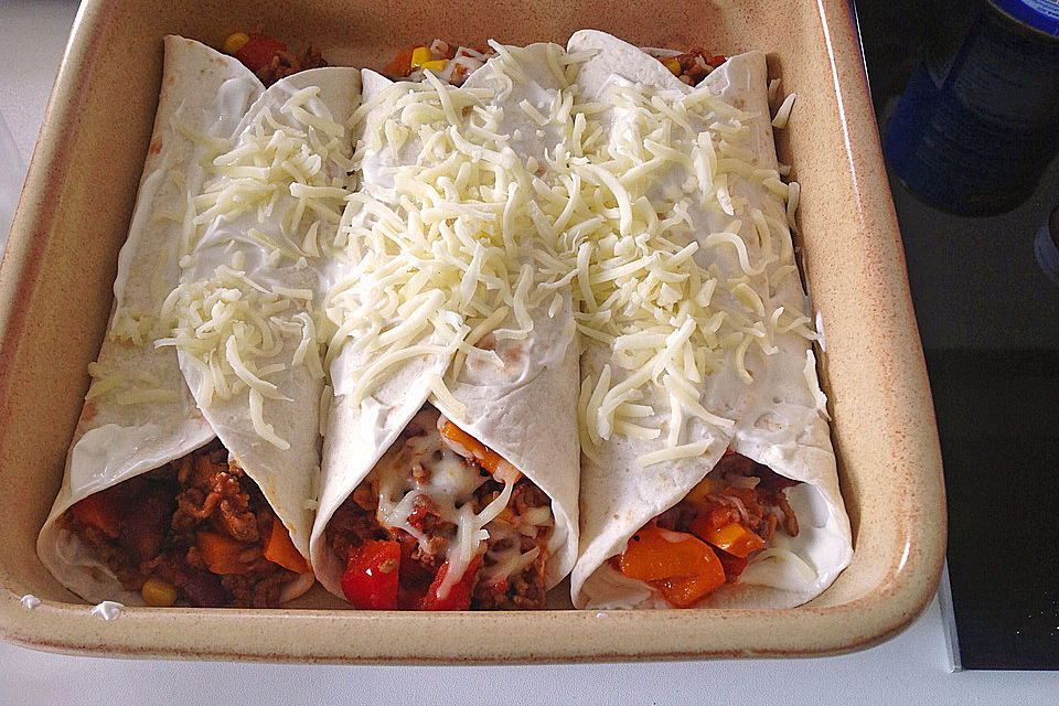 Mexikanische Burritos