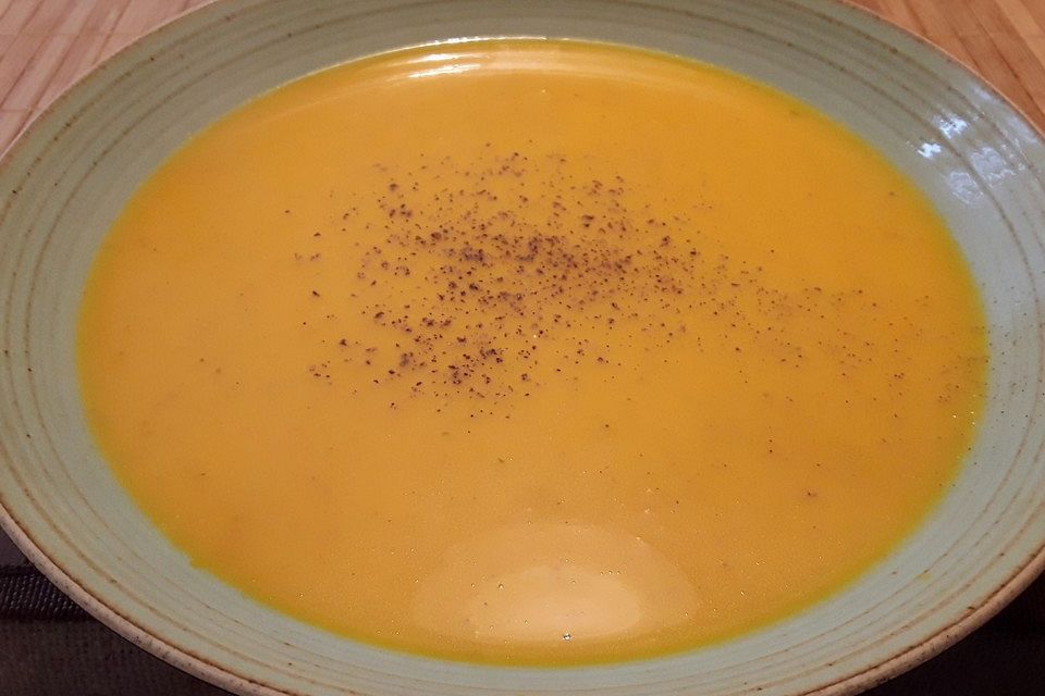 Kürbis - Rahmsuppe