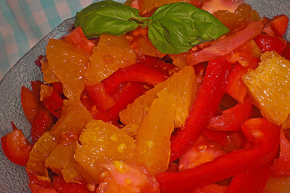 Tomatensalat á la Orange