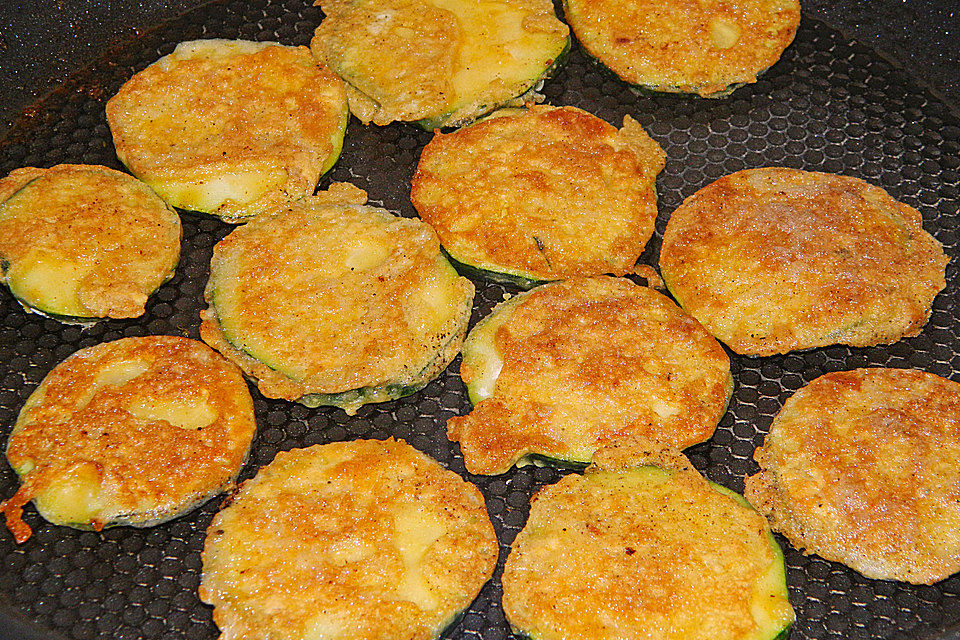 Zucchini, paniert