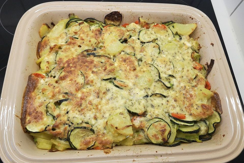 Griechischer Gemüsegratin