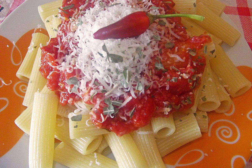 Penne all'arrabbiata