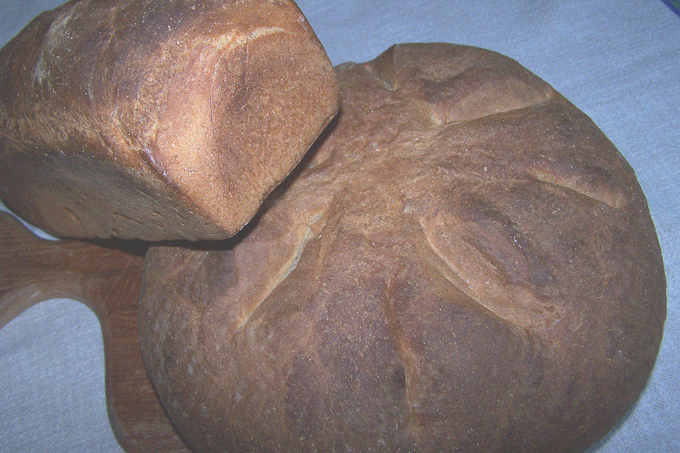 Mildes Roggenbrot