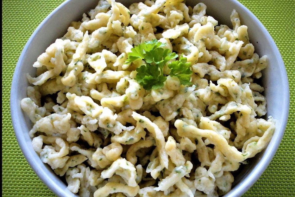 Kräuterspätzle