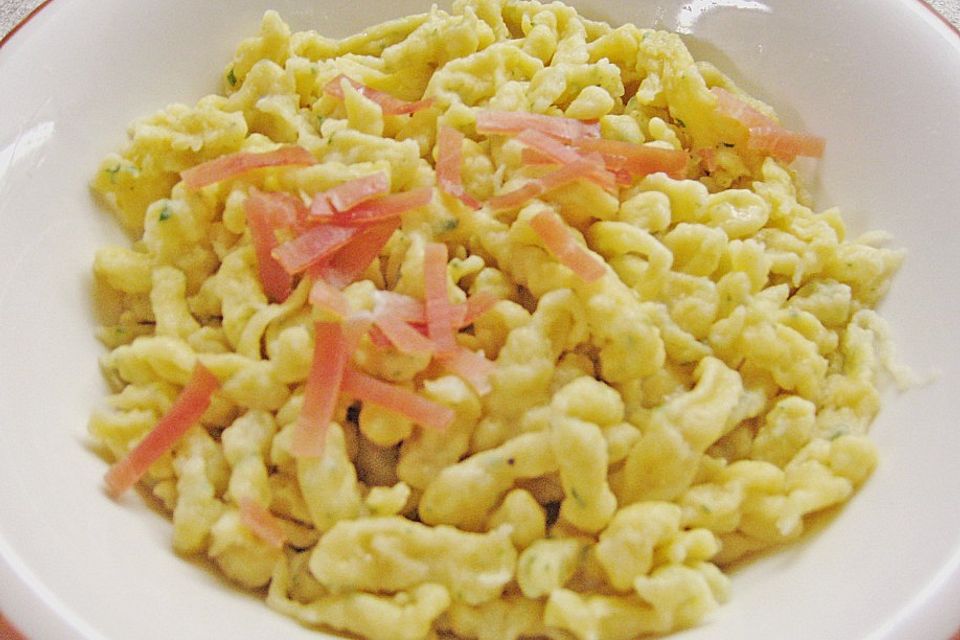 Kräuterspätzle