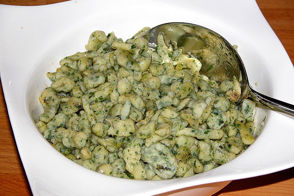 Kräuterspätzle