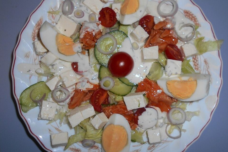 Chefsalat mit himmlischem Dressing