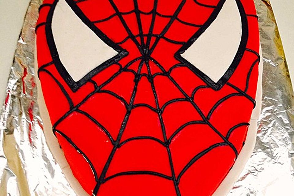 Lettas Spiderman - Motivtorte