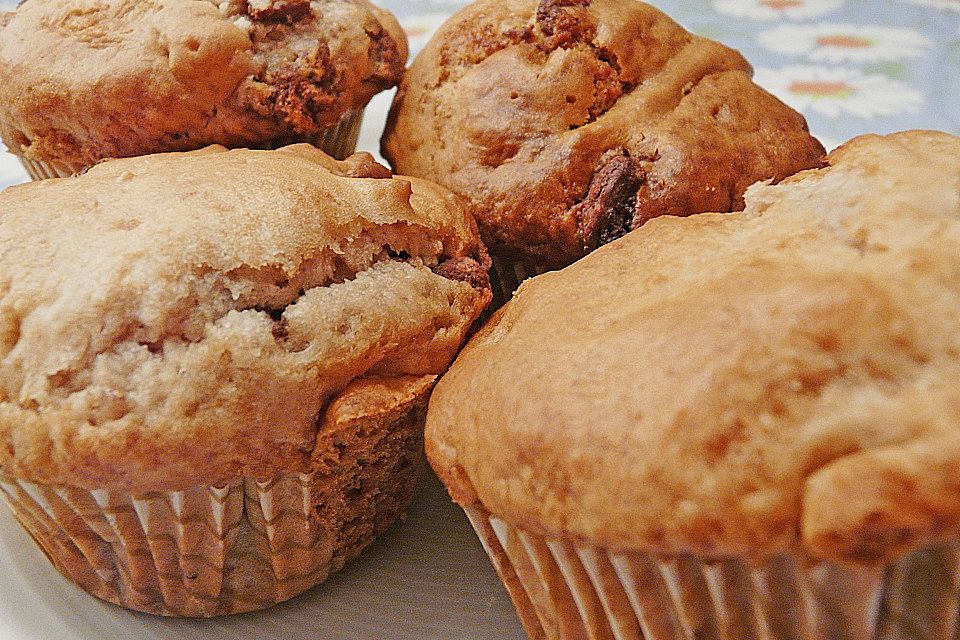 Erdbeer - Schoko - Muffins