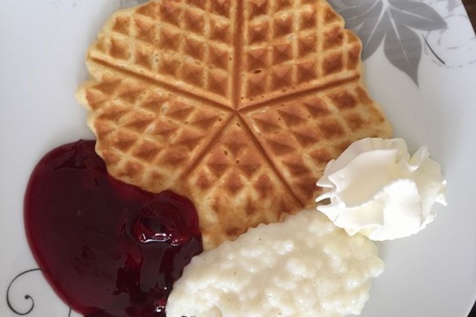 Schmand - Waffeln