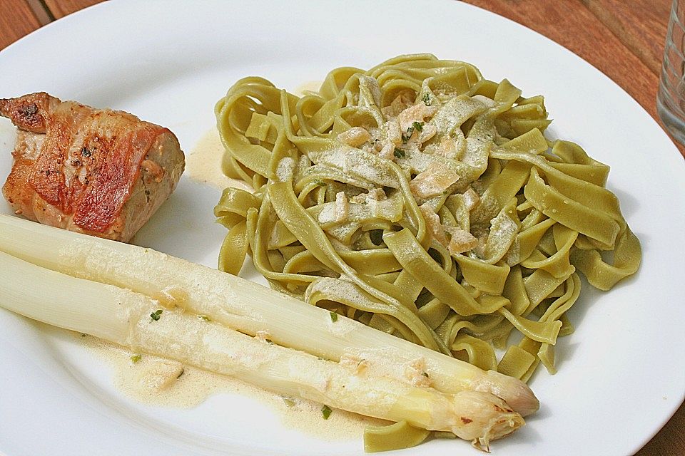 Spargel in Mascarpone - Sauce