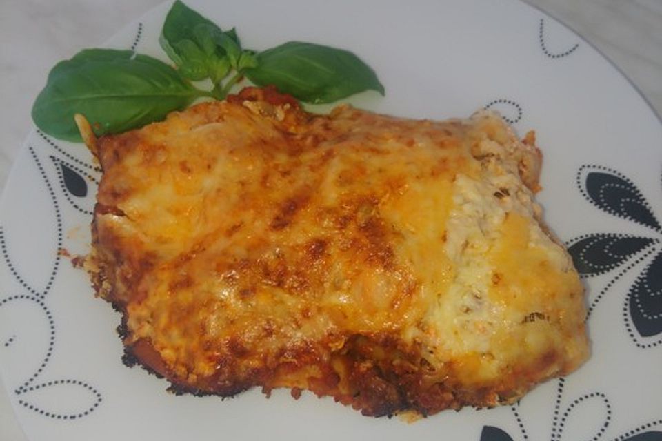 Schnelle Lasagne