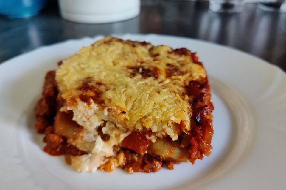 Schnelle Lasagne