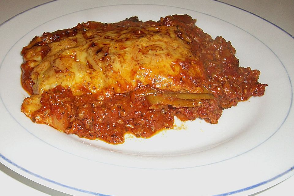 Schnelle Lasagne