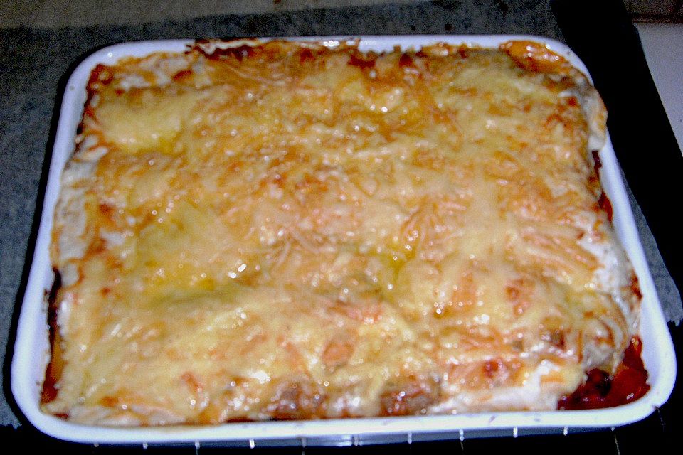 Schnelle Lasagne