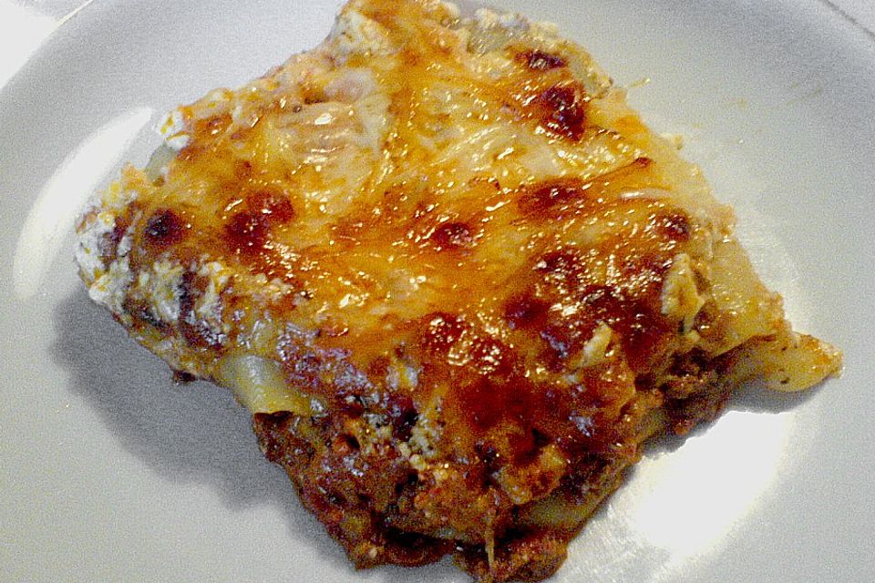 Schnelle Lasagne