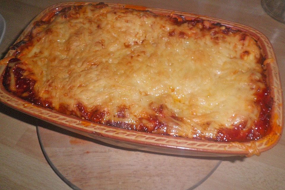 Schnelle Lasagne