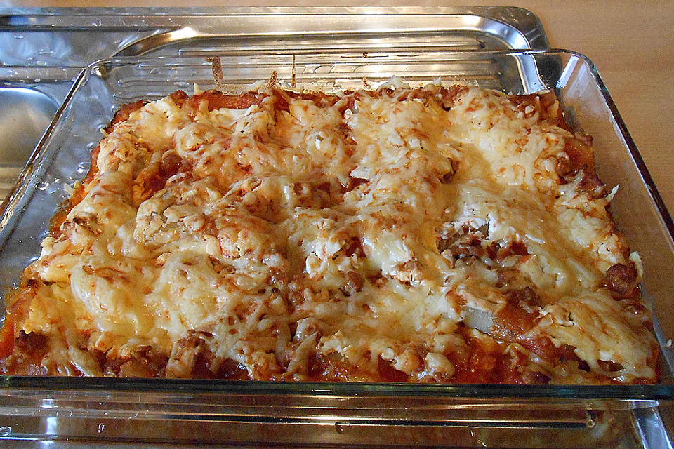 Schnelle Lasagne