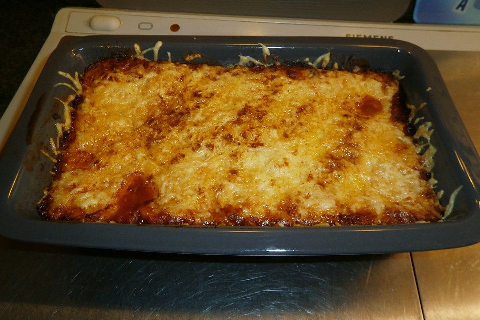 Schnelle Lasagne