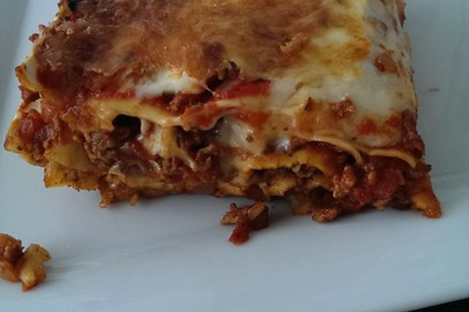 Schnelle Lasagne