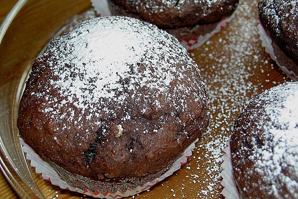 Schokoladen Muffins für Eilige