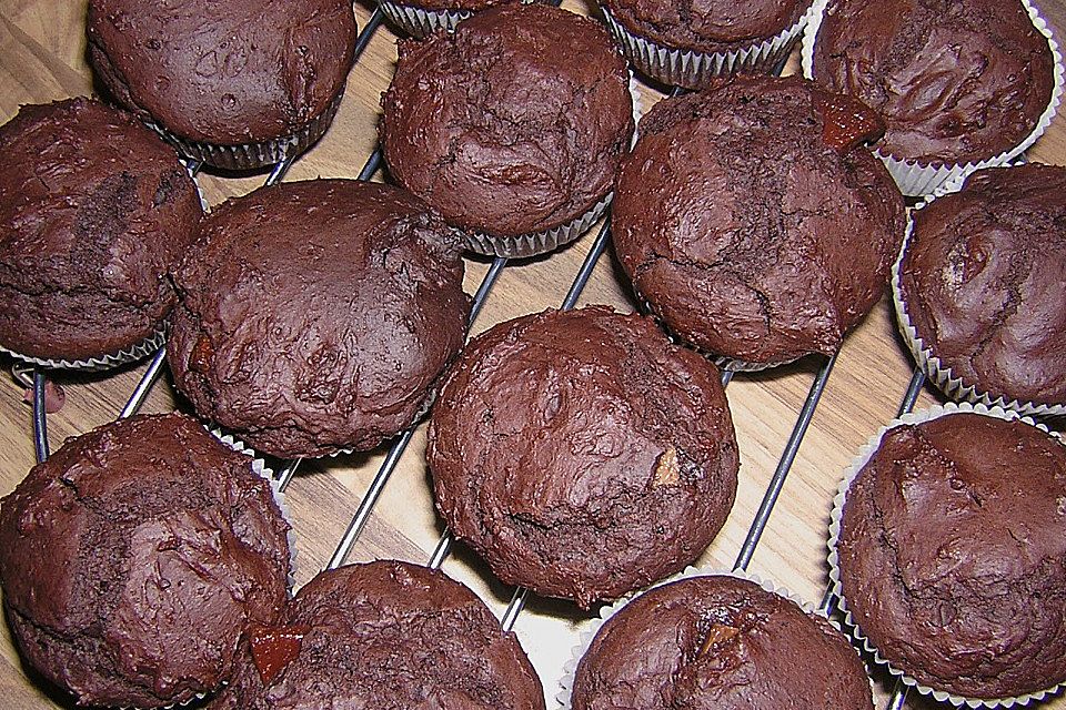 Schokoladen Muffins für Eilige