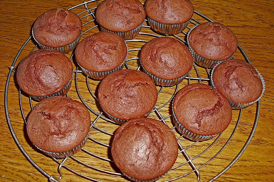 Schokoladen Muffins für Eilige