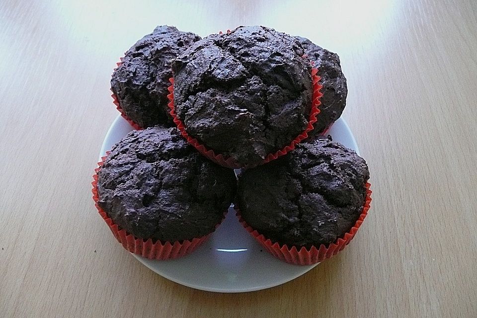 Schokoladen Muffins für Eilige