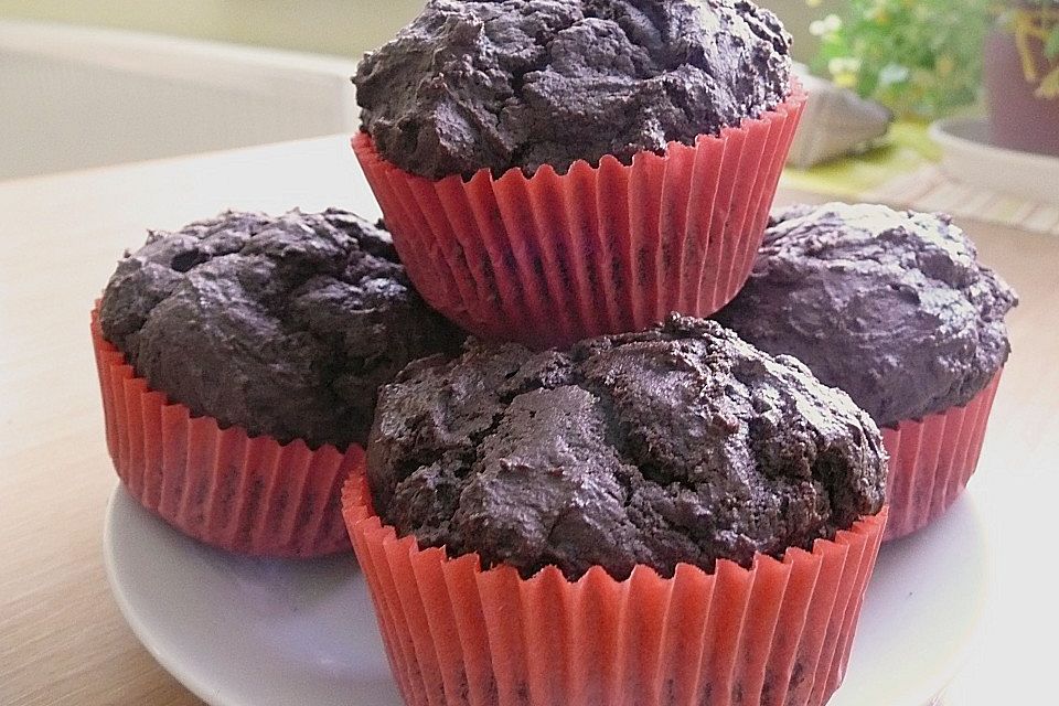 Schokoladen Muffins für Eilige