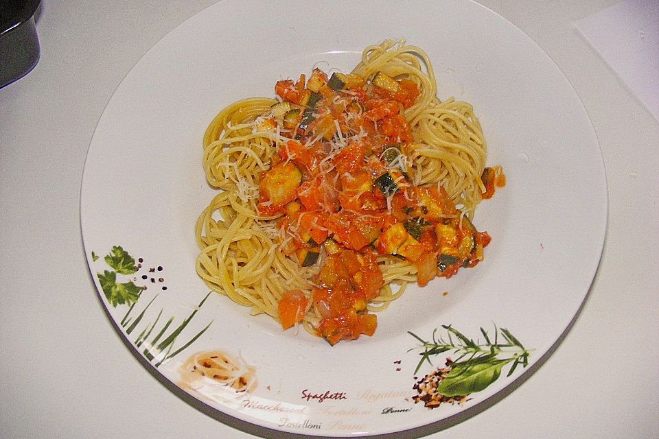 Gemüse-Spaghetti