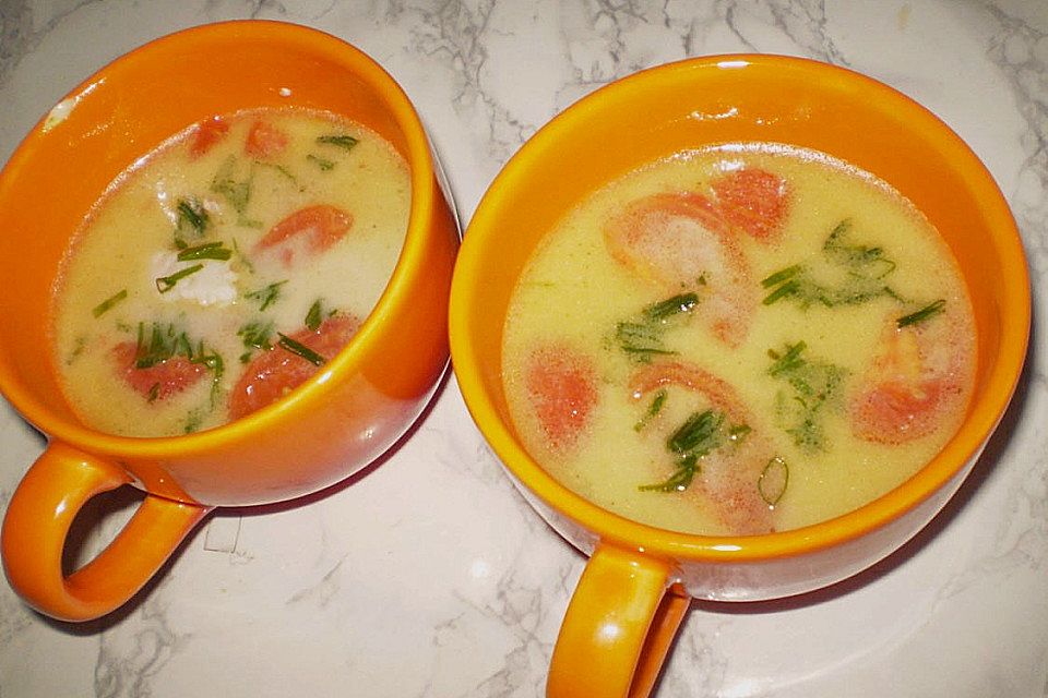 Kokos - Fisch - Suppe