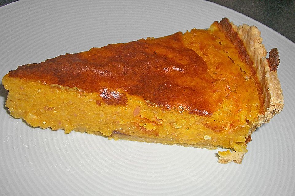 Kürbisquiche