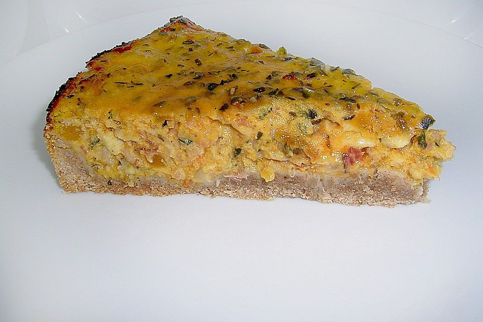 Kürbisquiche