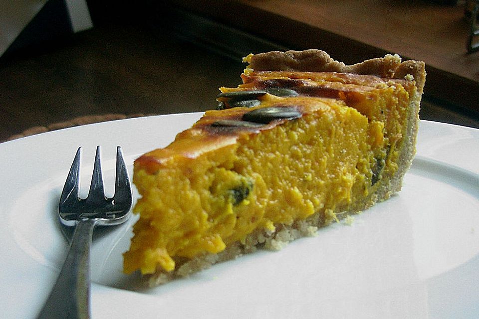 Kürbisquiche