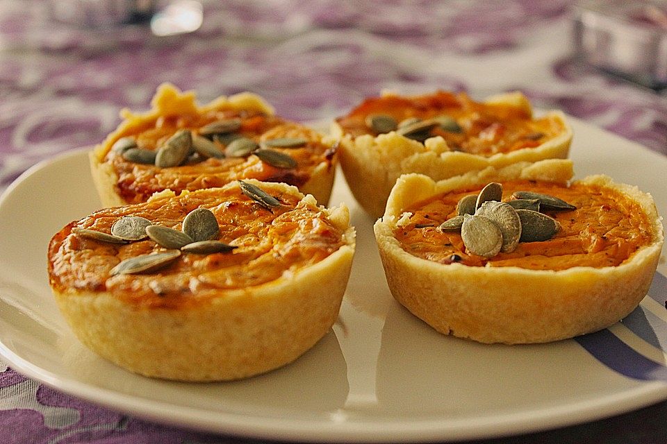 Kürbisquiche