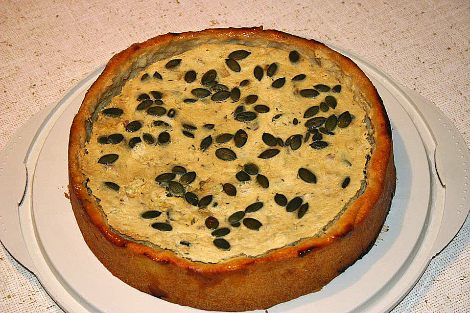 Kürbisquiche